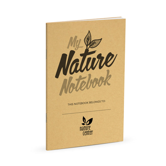 Nature Journal, My Nature Notebook, Standard Stapled Notebook, Add Your Logo - Beech Tree Paper