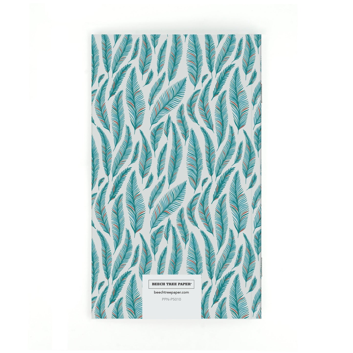 Personalized Notebook, Summer Leaves, Add Your Name - Beech Tree Paper