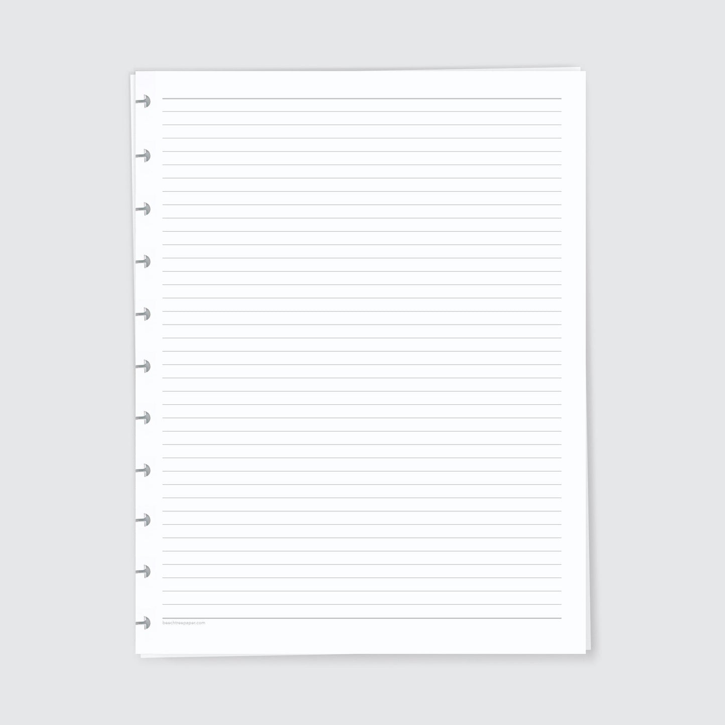 Planner Refill Paper, Lined - Beech Tree Paper