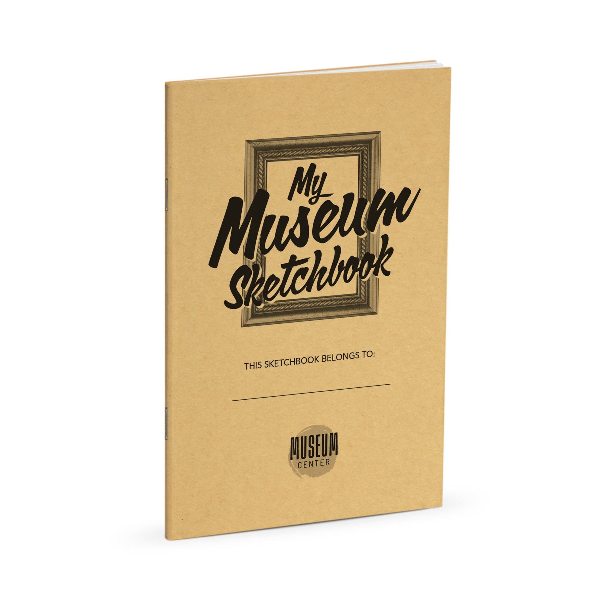 Sketchbook, My Museum Sketchbook, Standard Stapled Notebook, Add Your Logo - Beech Tree Paper