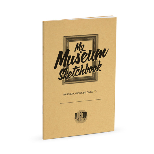 Sketchbook, My Museum Sketchbook, Standard Stapled Notebook, Add Your Logo - Beech Tree Paper