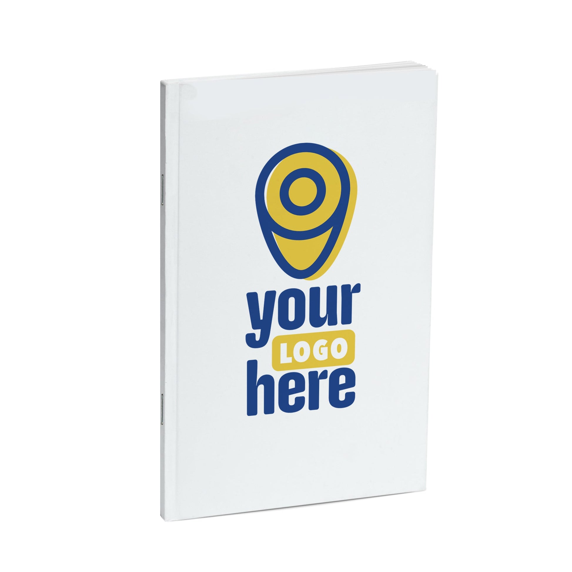 Standard Perfect - Stapled Color Custom Notebook, Add Your Artwork or Logo - Beech Tree Paper