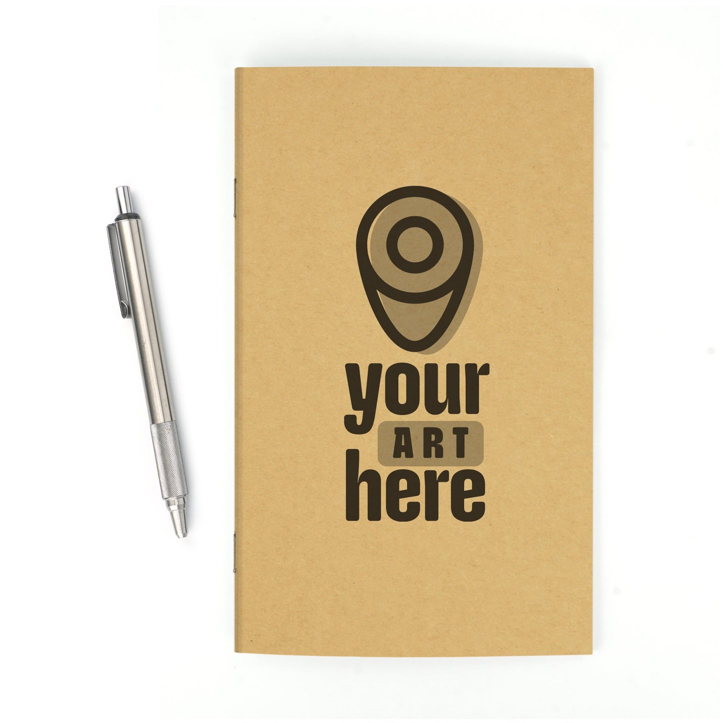 Standard Stapled Custom Notebook, Add Your Artwork or Logo - Beech Tree Paper