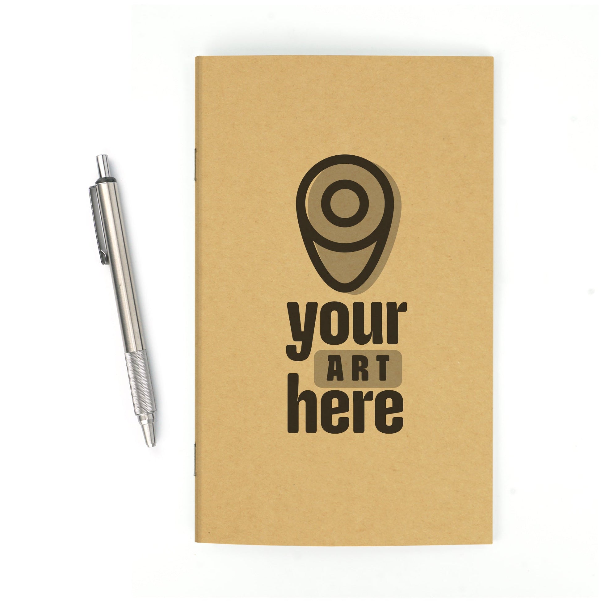Standard Stapled Custom Notebook, Add Your Artwork or Logo - Beech Tree Paper