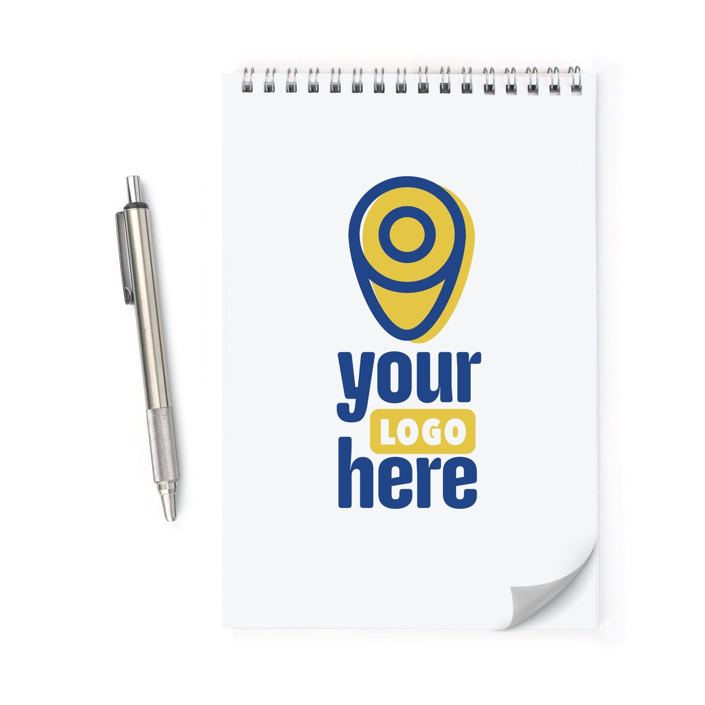 Standard Wire - Bound Color Laminated Custom Notebook, Add Your Artwork or Logo - Beech Tree Paper