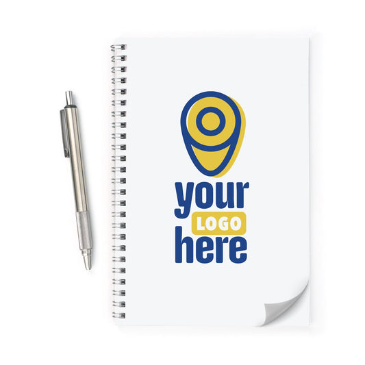 Standard Wire - Bound Color Laminated Custom Notebook, Add Your Artwork or Logo - Beech Tree Paper