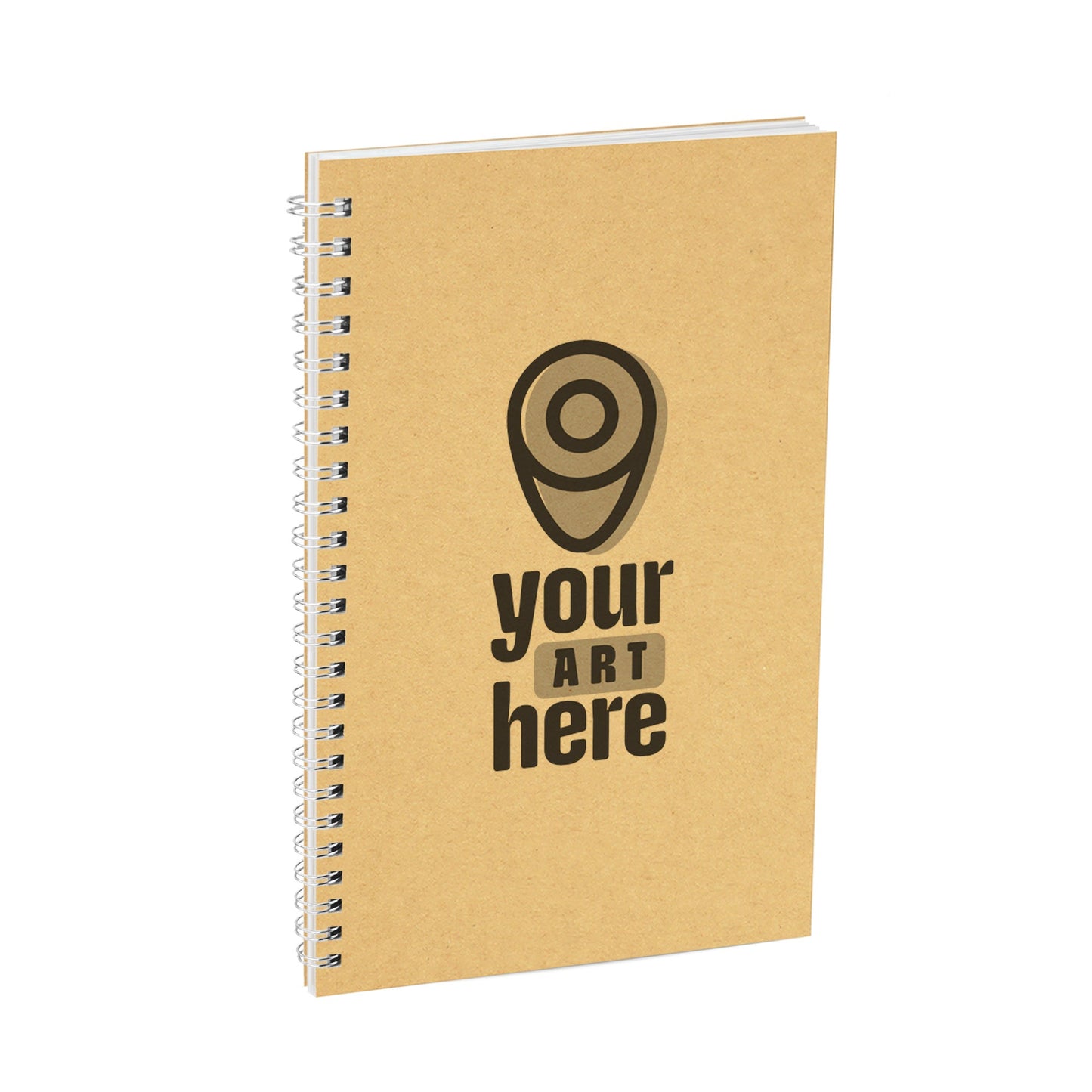 Standard Wire - Bound Custom Notebook, Add Your Artwork or Logo - Beech Tree Paper
