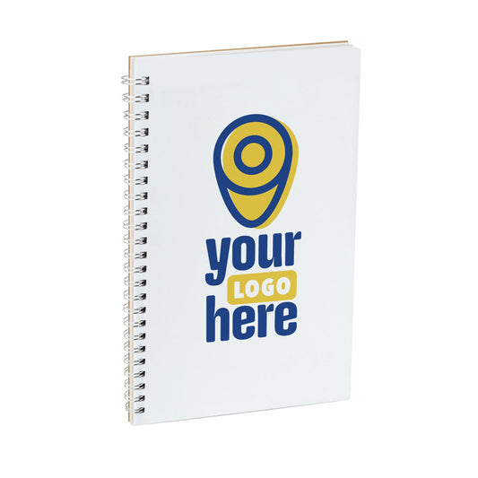 Tear - Resistant Wire - Bound Color Custom Notebook, Add Your Artwork or Logo - Beech Tree Paper