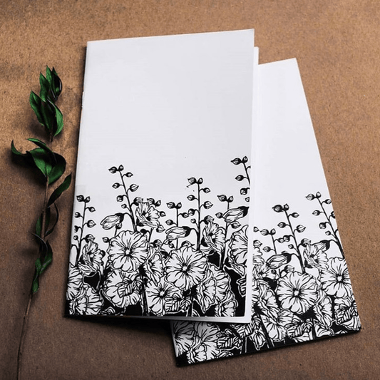 Handmade Rubber Stamp Creates Unique Notebooks - Beech Tree Paper