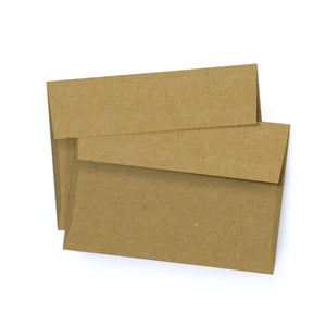 Scalloped Edge Folded Notecards with Envelopes, Size: A7