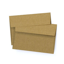 Load image into Gallery viewer, Notecard Envelopes 70#, 105 GSM, Recycled Materials, Made in the USA