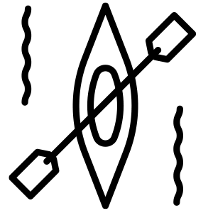 Kayaking icon