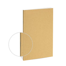 Load image into Gallery viewer, Custom Cover Notebook with Artwork or Logo, Great for Trade Shows, Classrooms, Bulk, Discount Pricing, Unique Binding, Cheap, Inexpensive