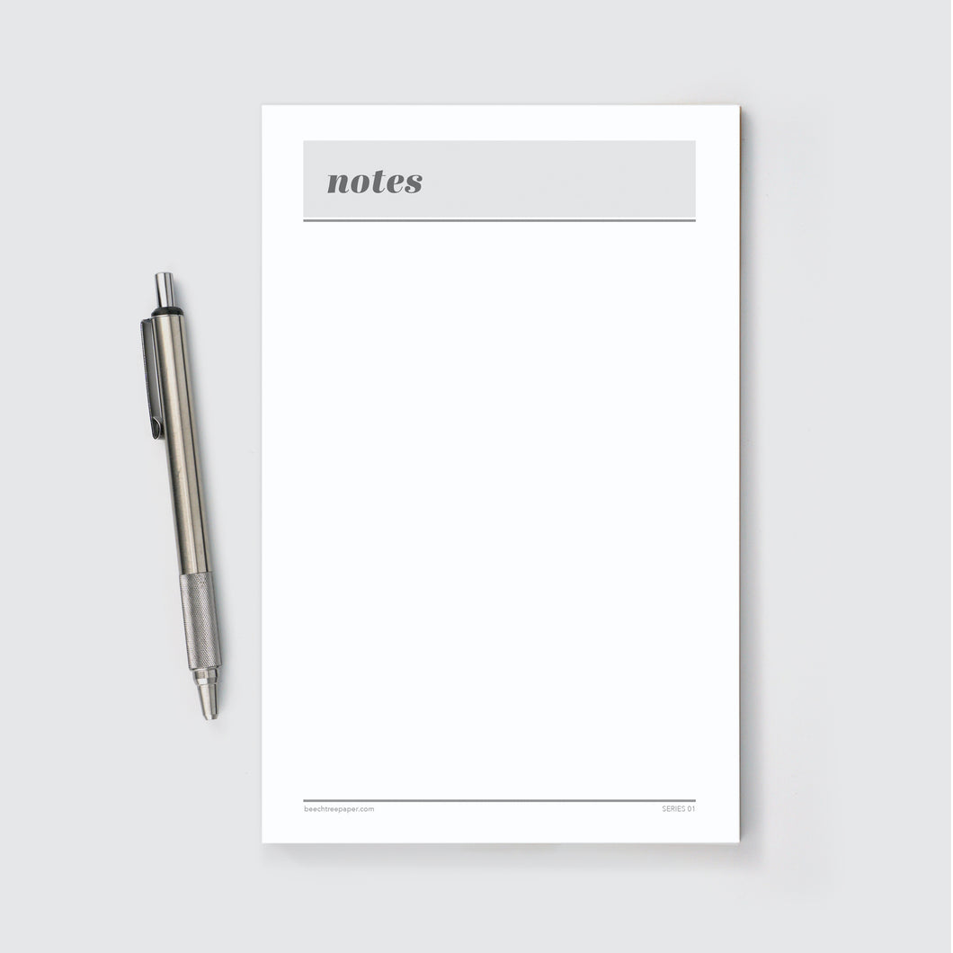 Notepad, blank, home office, school supply