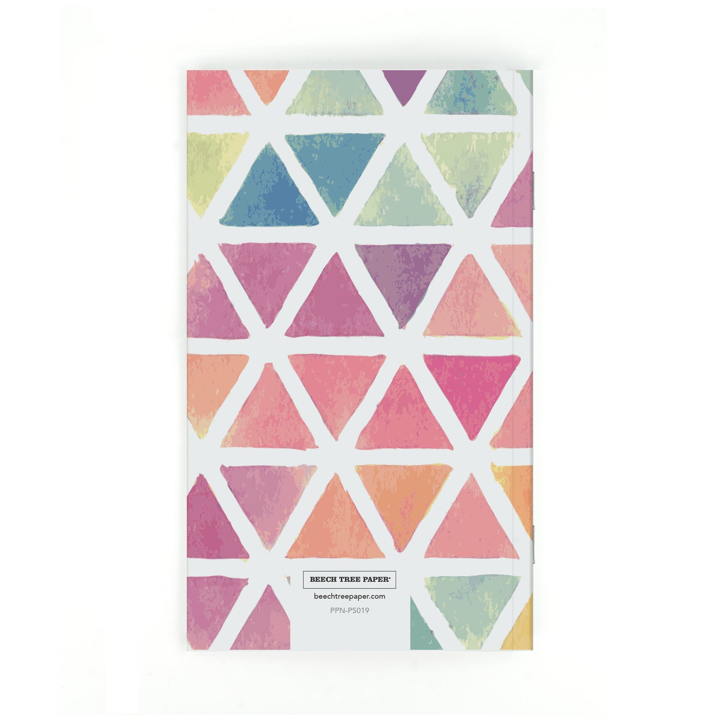 Personalized Notebook, Triangles, Add Your Name