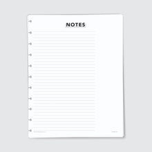 Load image into Gallery viewer, Planner Refill Paper, Notes (Hybrid), Series Two