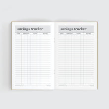 Load image into Gallery viewer, Travelers Notebook Inserts, Heavy Cover Stock, Sturdy, Notebook, Multiple Sizes Available 