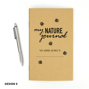Nature Journal, Ladybugs, Standard Stapled Notebook, Add Your Logo