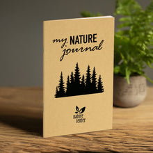 Load image into Gallery viewer, Nature Journal, Pines, Standard Stapled Notebook, Add Your Logo