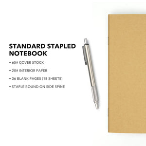Standard Stapled Notebook