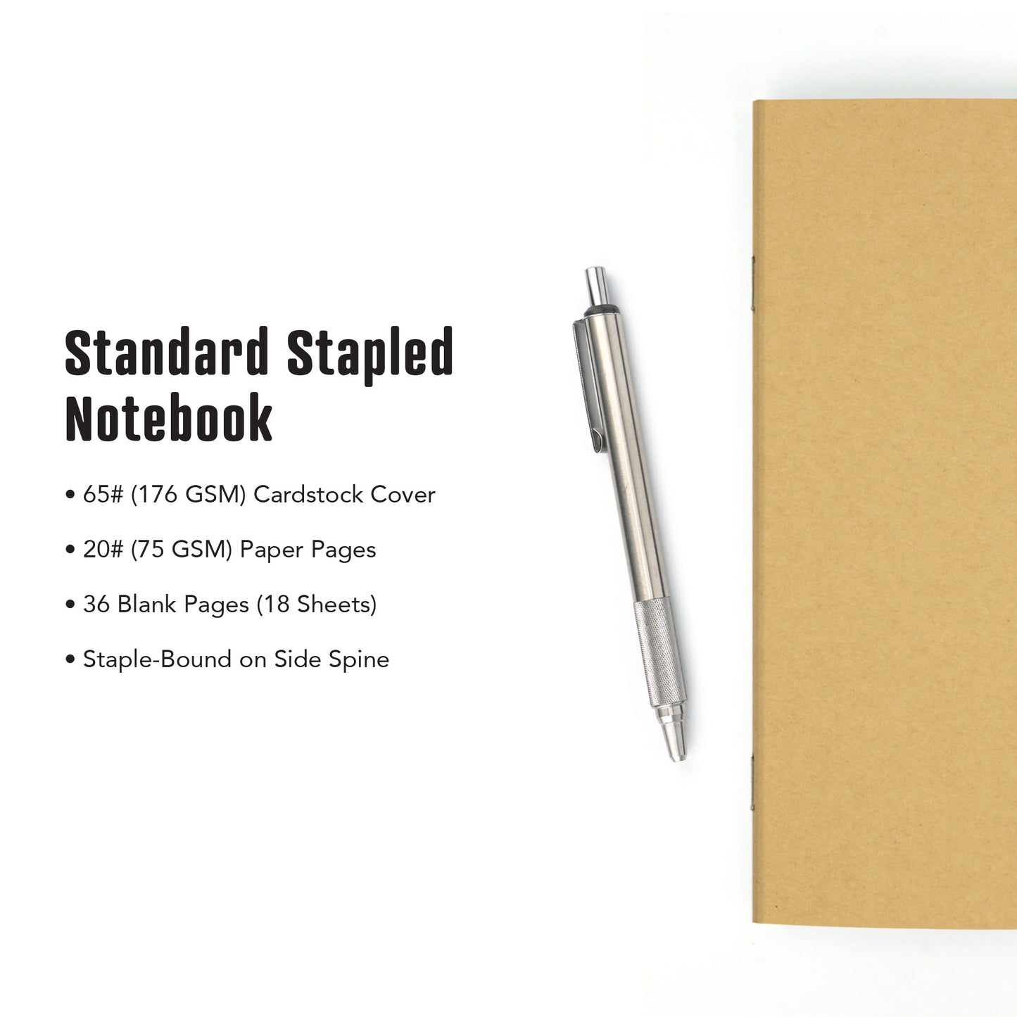 Standard Stapled Notebook