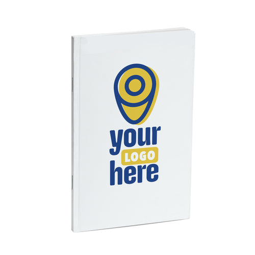 Standard Perfect-Stapled Custom Color Notebook, Add Your Artwork or Logo