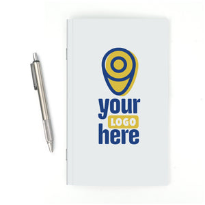 Standard Perfect-Stapled Custom Color Notebook, Add Your Artwork or Logo