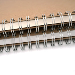 The Chippy™ Wire-Bound Custom Notebook, Add Your Artwork or Logo