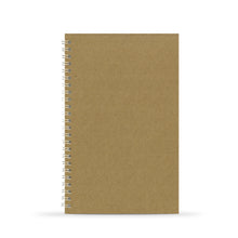 Load image into Gallery viewer, Notebook, Kraft Brown Cover, Recycled Cover, Eco-Friendly