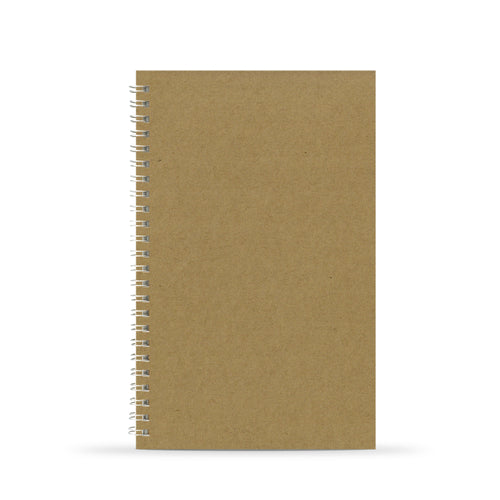 Notebook, Kraft Brown Cover, Recycled Cover, Eco-Friendly