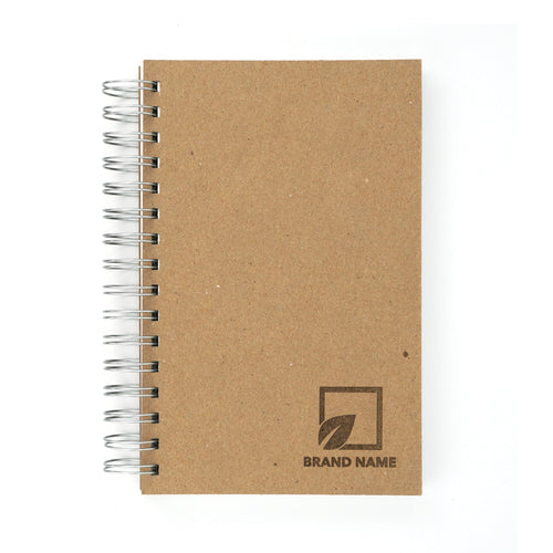 The Chippy™ Wire-Bound Custom Notebook, Add Your Artwork or Logo