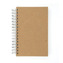 Load image into Gallery viewer, Wire-bound, Chipboard, Hard Cover, Notebooks, Recycled Notebook