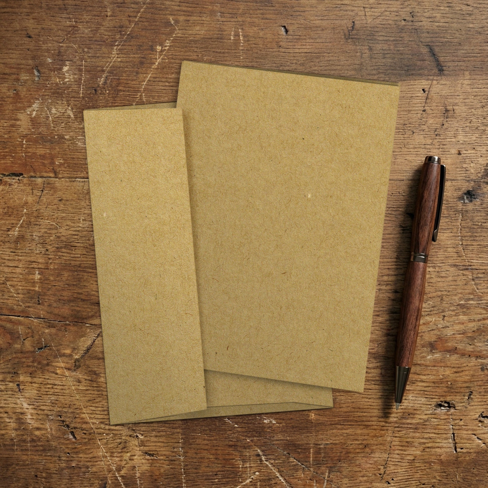 Folded Notecards with Envelopes, Size: A2 - Beech Tree Paper