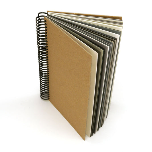 Hodgepodge Journal™, Spiral - Bound Junk Journal, Grayed Out Edition - Beech Tree Paper