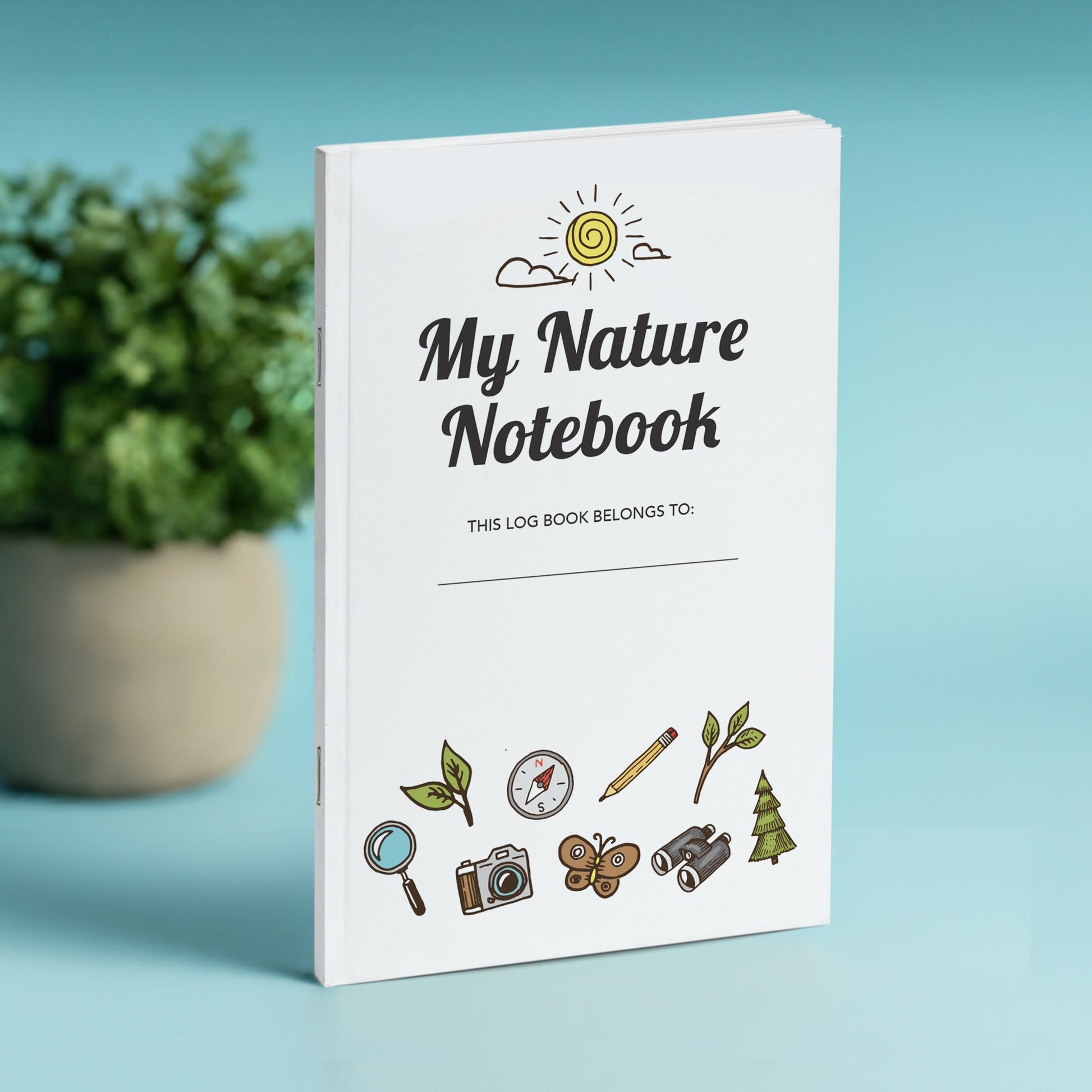 My Nature Notebook, Icons, Add Your Logo - Beech Tree Paper