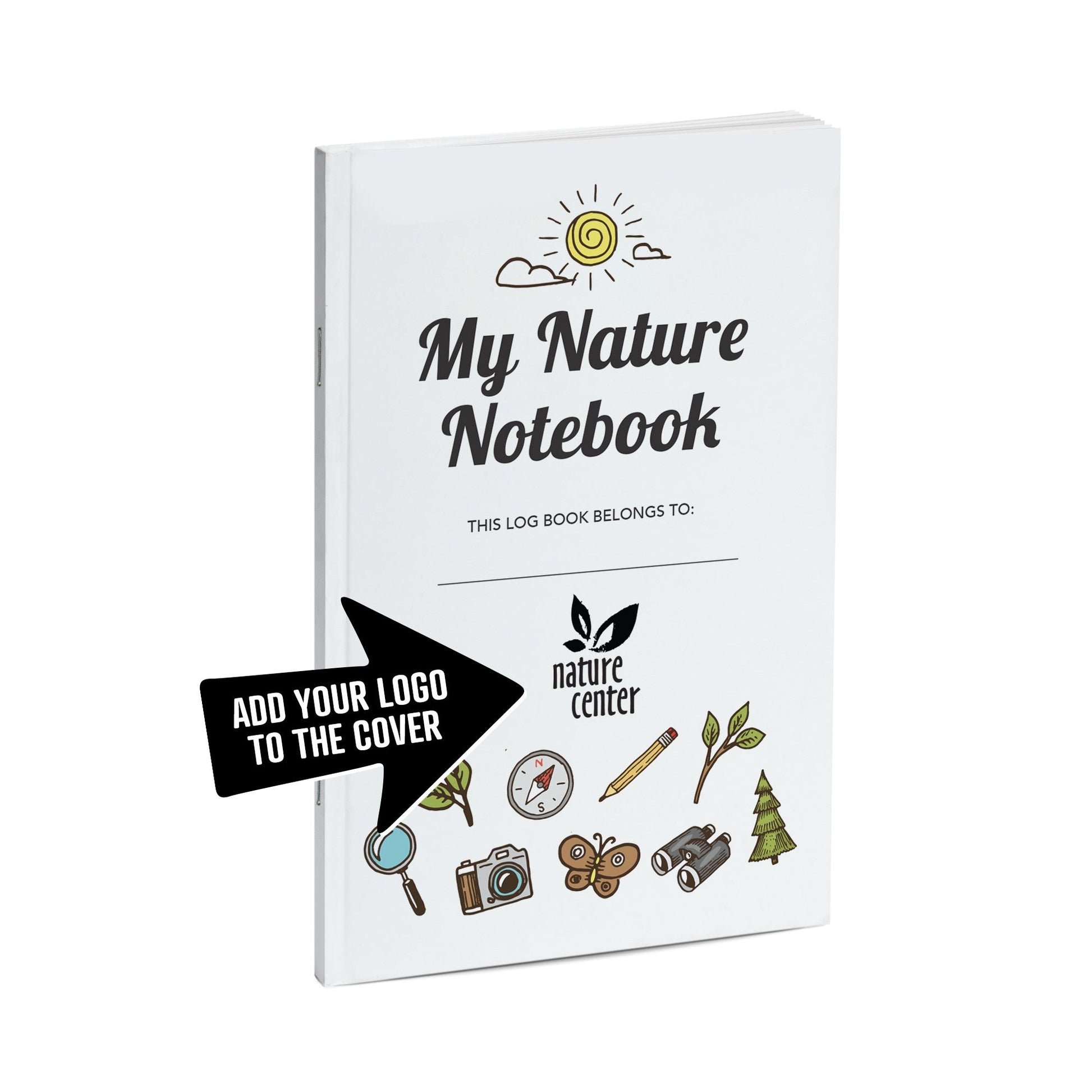 My Nature Notebook, Icons, Add Your Logo - Beech Tree Paper