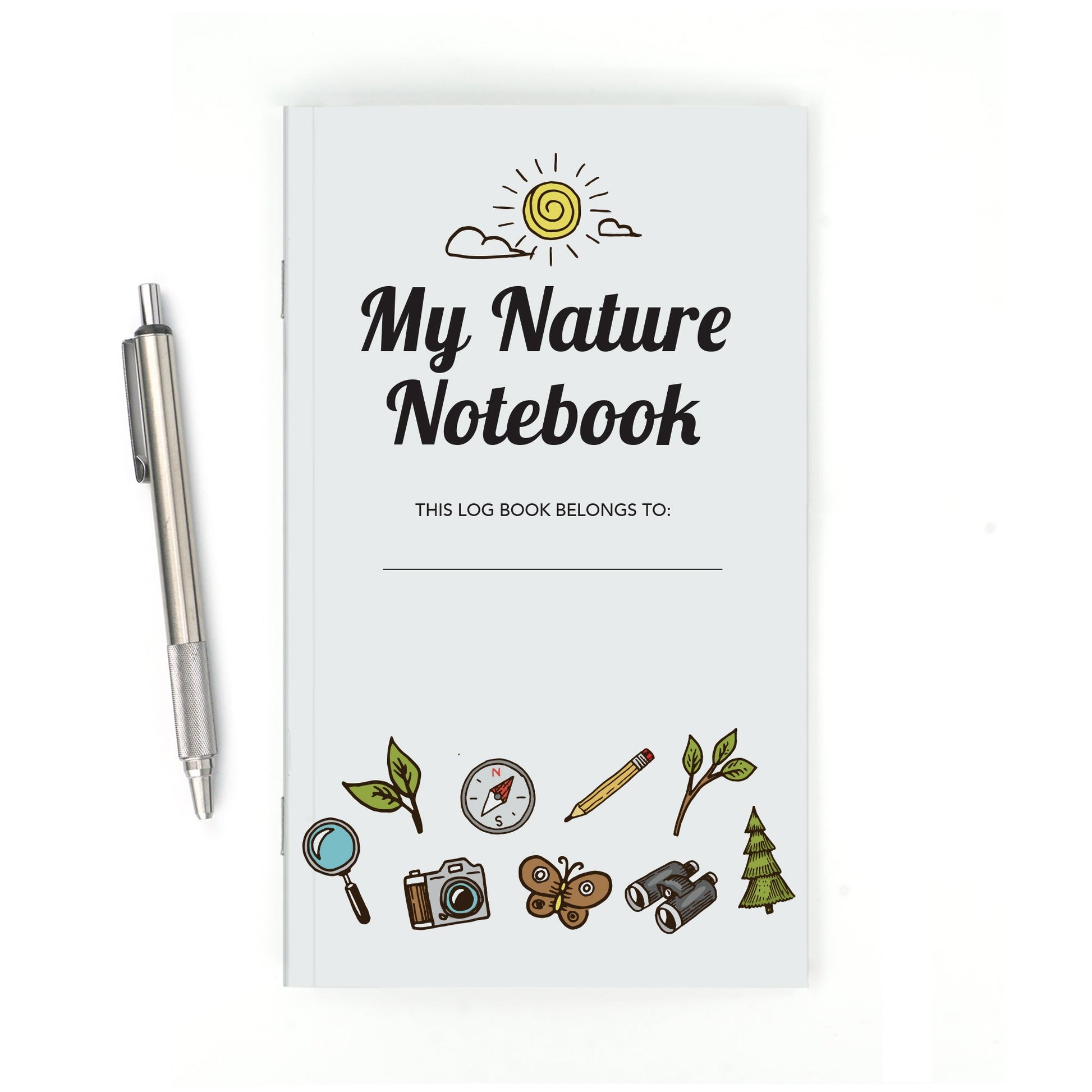 My Nature Notebook, Icons, Add Your Logo - Beech Tree Paper