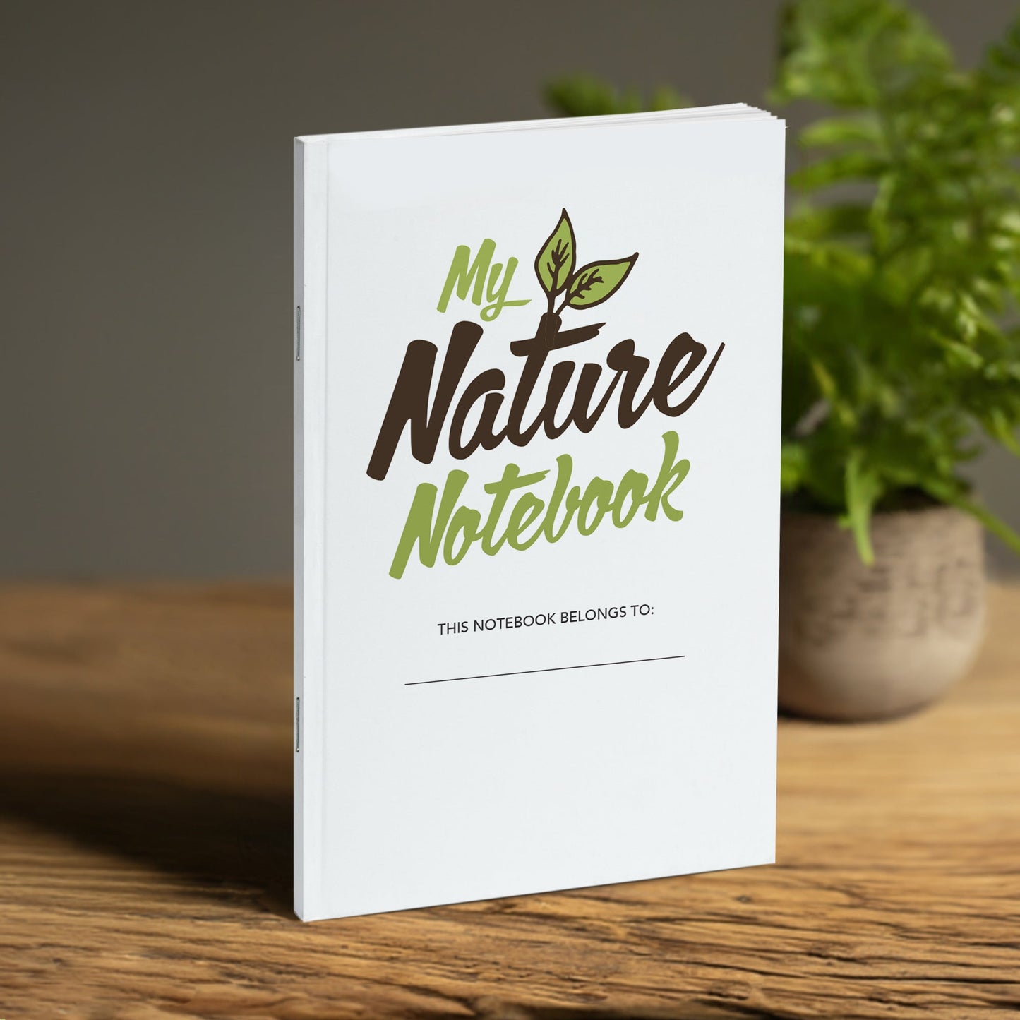 My Nature Notebook, New Growth, Add Your Logo - Beech Tree Paper