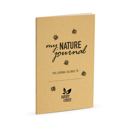 Nature Journal, Ladybugs, Standard Stapled Notebook, Add Your Logo - Beech Tree Paper