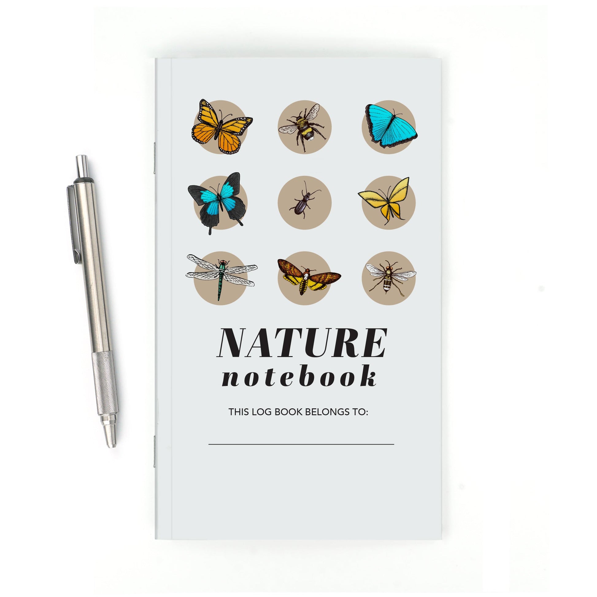 Nature Notebook, Insects, Add Your Logo - Beech Tree Paper