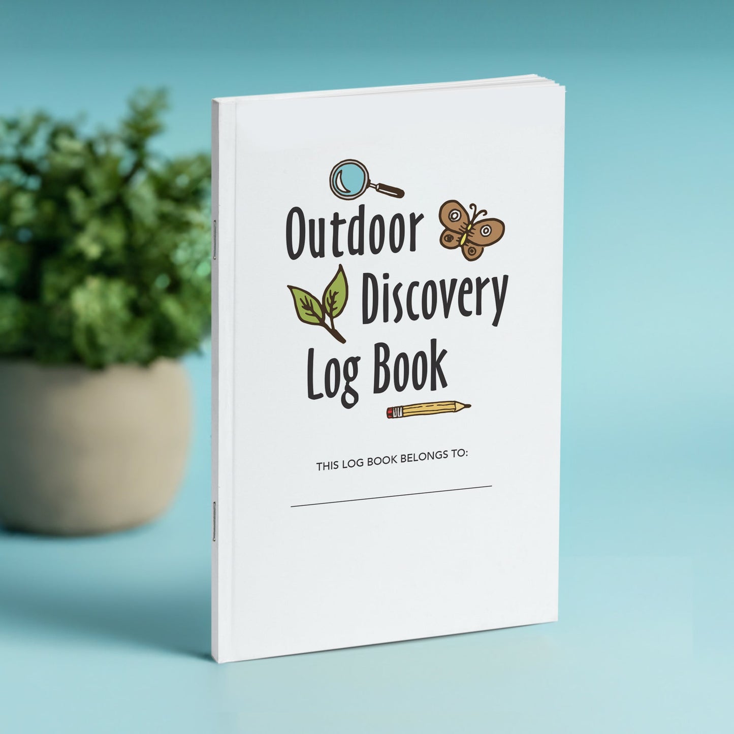 Outdoor Discovery Log Book, Add Your Logo - Beech Tree Paper