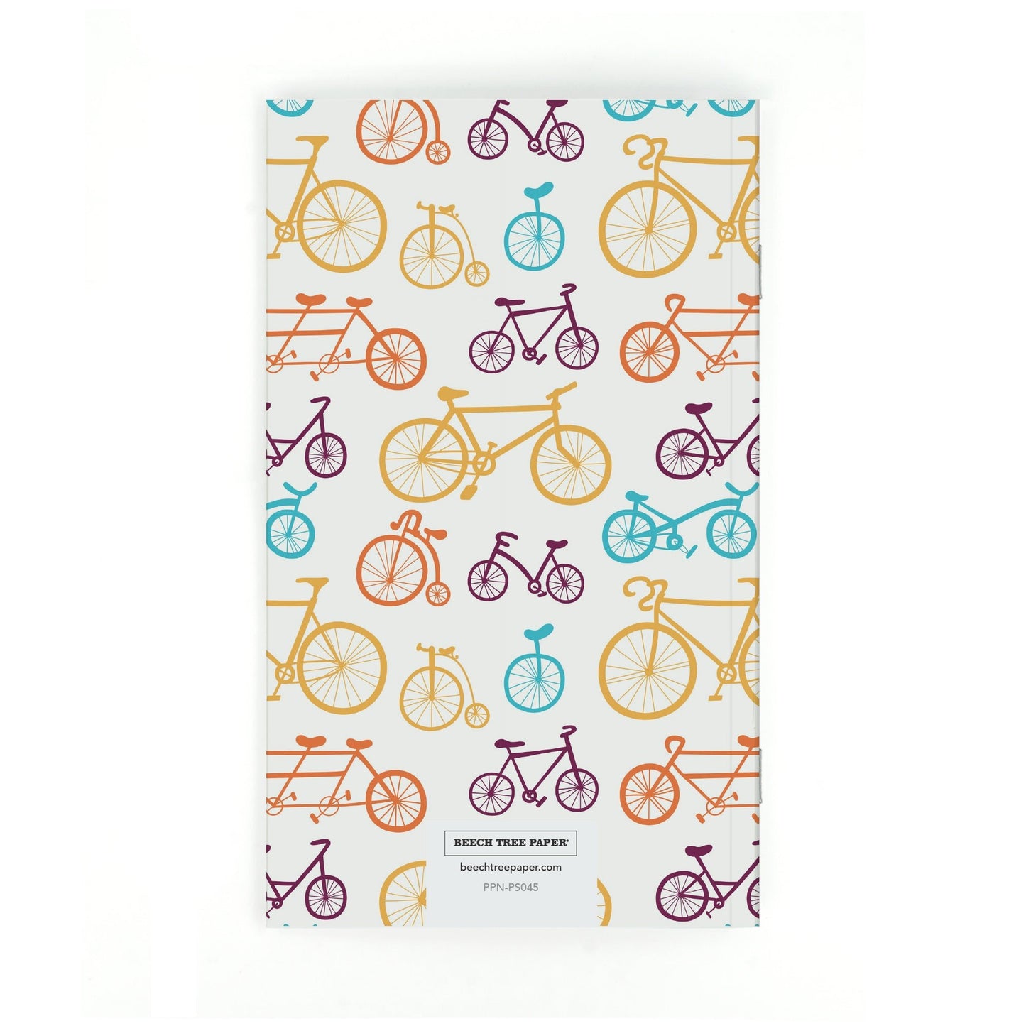 Personalized Notebook, Bicycles, Add Your Name - Beech Tree Paper