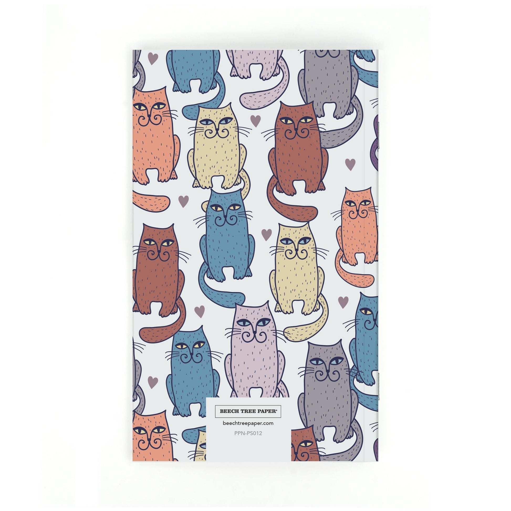 Personalized Notebook, Cats, Add Your Name - Beech Tree Paper