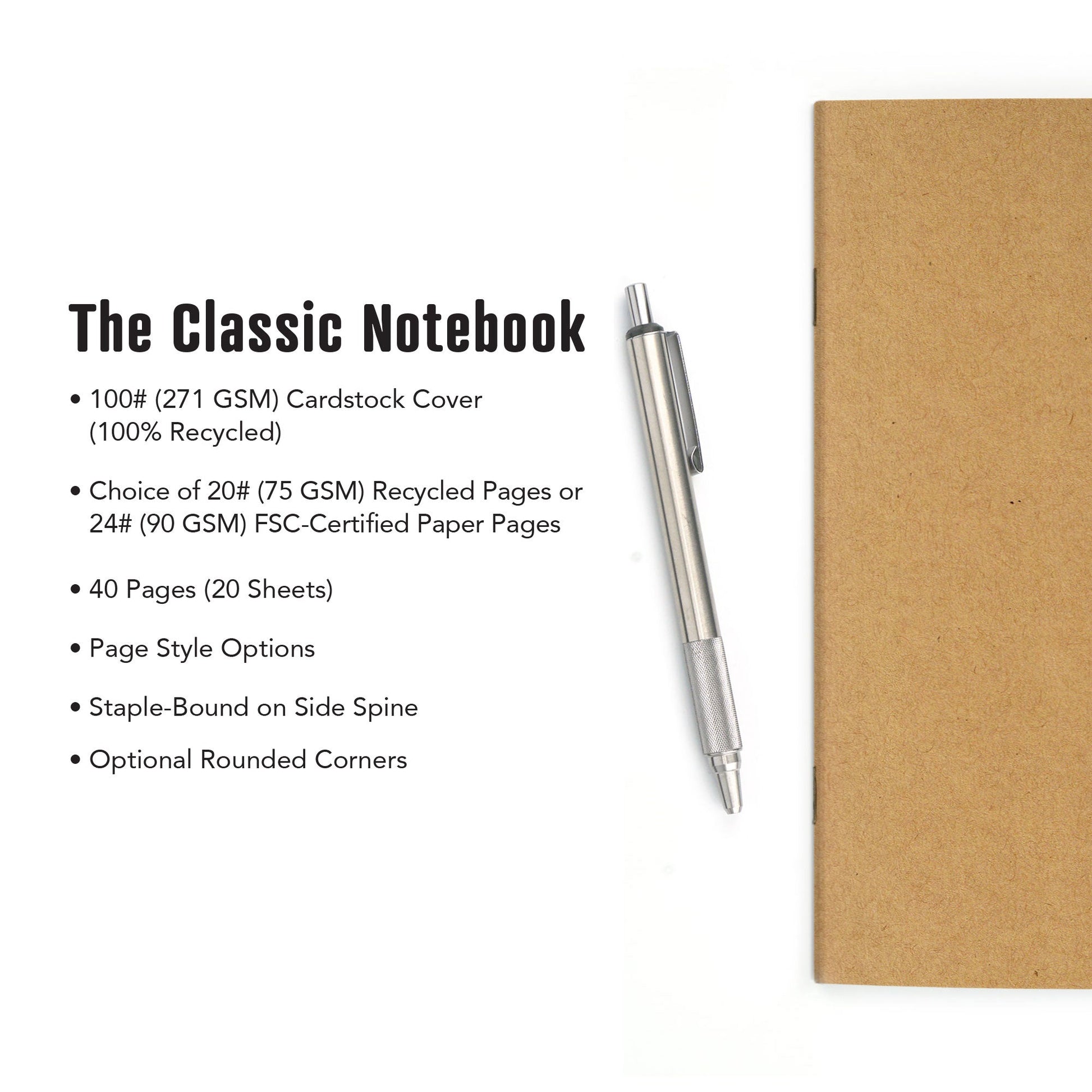 The Classic Notebook - Beech Tree Paper