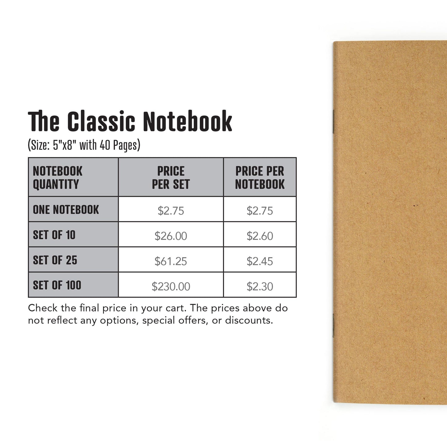 The Classic Notebook - Beech Tree Paper