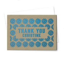 Load image into Gallery viewer, Personalized Greeting Card, Thank You, A7-PCD-012-01