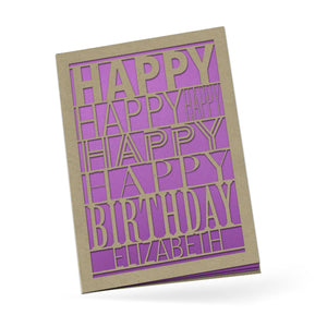 Personalized Greeting Card, Customize, Unique, Special, Gift, Card with Envelope