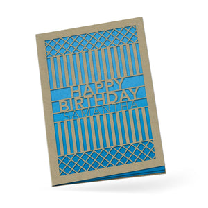 Personalized Greeting Card, Happy Birthday, A7-PCD-016-01