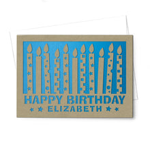 Load image into Gallery viewer, Personalized Birthday Card