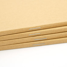 Load image into Gallery viewer, Perfect Stapled Notebook, Kraft Brown